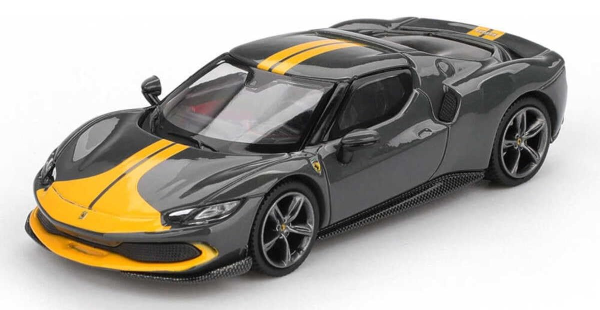 BBRFER64007 - FERRARI 296 GTB Assetto Fiorano Dark Grey 2024 - 1