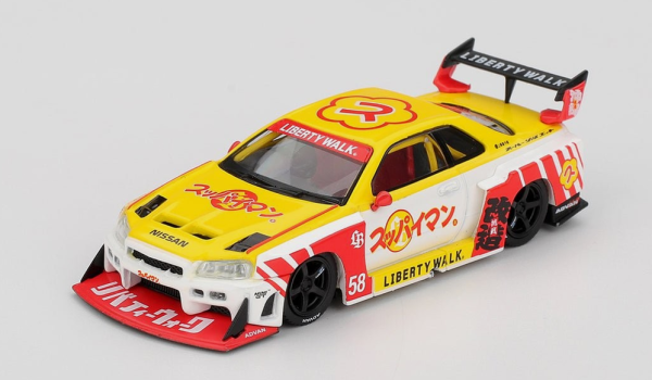 MGT01204-R - NISSAN GTR R34 LB-Silhouette Skyline Suppaiman Okinawa, 2025 - 1