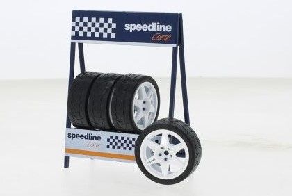 IXO18SET016W - 4 speedline Corse white tyres - 1