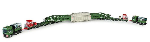 CONSET10020 - MAN Euro 5 TGX XXL with SCHEUERLE STB 320 side powder bridge with EuroCombi L13 and MAN TGX GX - 1