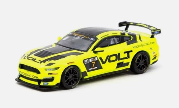 T64G-011-IMSA - 2018 Ford Mustang GT4 IMSA Continental, yellow and black, still in its original packaging. - 1