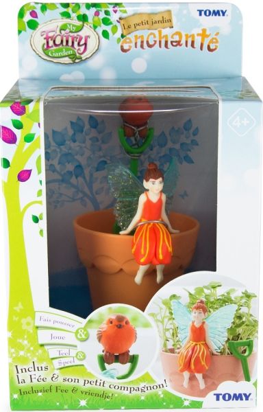 TE72911O - Box enchanted garden - Fairy HOPE orange - 1