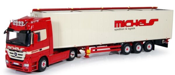 TEK61735 - MERCEDES BENZ ACTROS LH MP3 4x2 with semi trailetr Cargo Floor Michels - 1