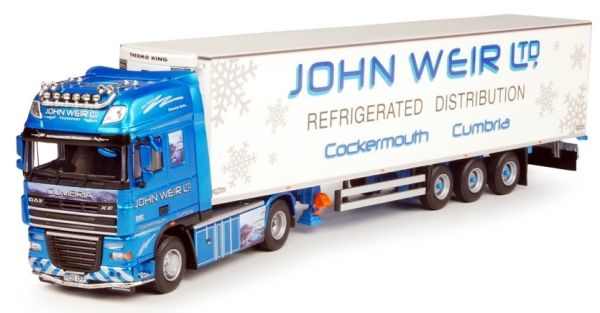 TEK64740 - DAF XF 105 Super Space Cab 4x2 with refrigerated trailer 3 axles Chereau JOHN WEIR - 1