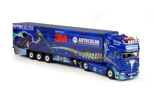 TEK64837 - Scania R-serie topline with reefer semitrailer 