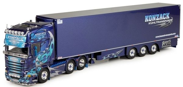 TEK70878 - SCANIA R13 Topline with semi-refrigerator 3 Axles KONZACK - 1