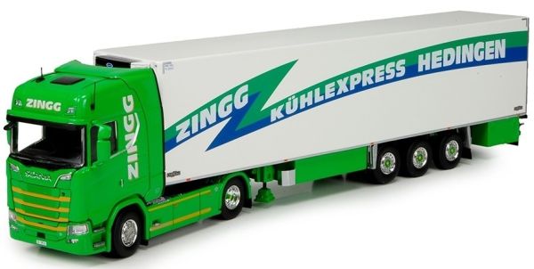 TEK72220 - SCANIA Highline 4x2 With trailer refrigerated 3 axles Chereau transport Zingg - 1