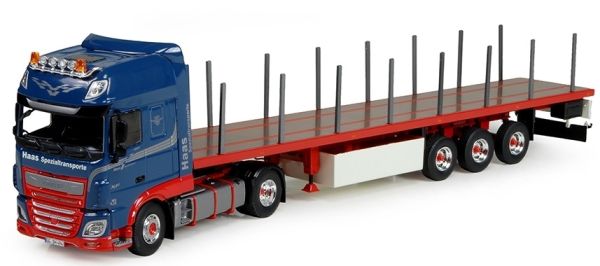 TEK75120 - DAF XF116 4x2 with trailer Haas Spezialtransporte - 1