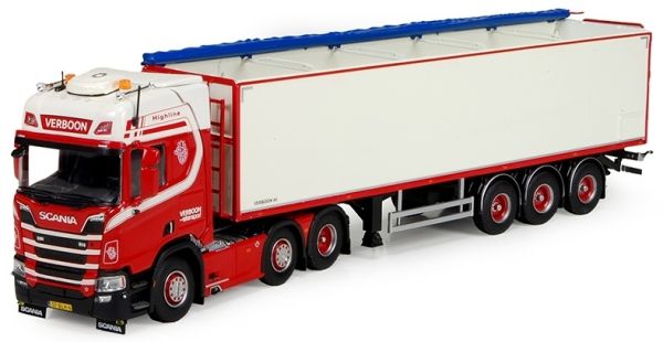 TEK75124 - SCANIA R Highline 6x2 with tipper potatos trialer 3 axles Verboon - 1