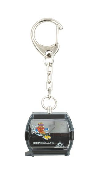 JC80118 - OMEGA Murmli Schifahrer SERFAUS F/L Gondola Keychain - 1