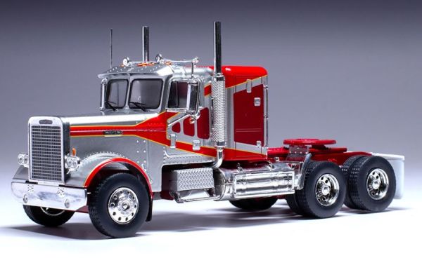 IXOTR200.22 - FREIGHTLINER FLC 120 64 T 6x4 1977 Gray and Red - 1