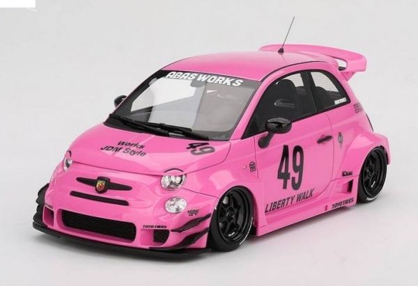 TS0607 - FIAT Abarth 595 LB-Works #49 2024 rose - 1
