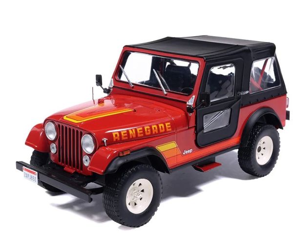 IXO-U24RDC003 - JEEP Renegade 1983 Red - SEBRING RED - 1