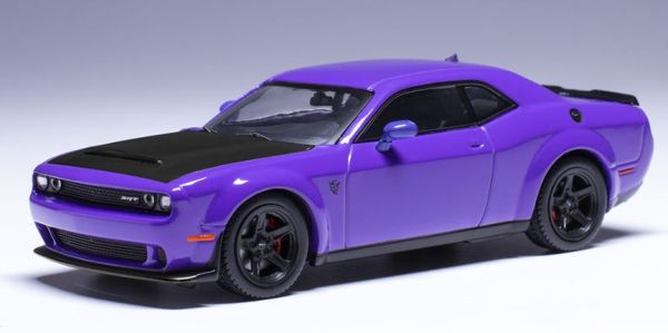 IXO-U43RDC001 - 2018 DODGE Challenger SRT Demon Purple - PLUM CRAZY - USA EDITION - 1