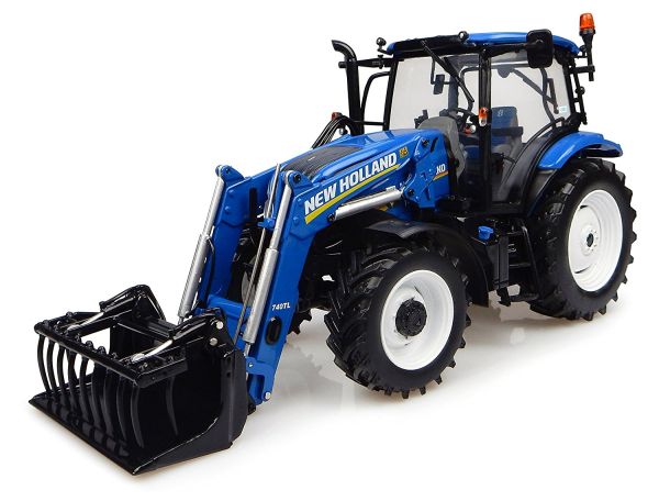 UH4956 - NEW HOLLAND T6.145 with front loader - 1