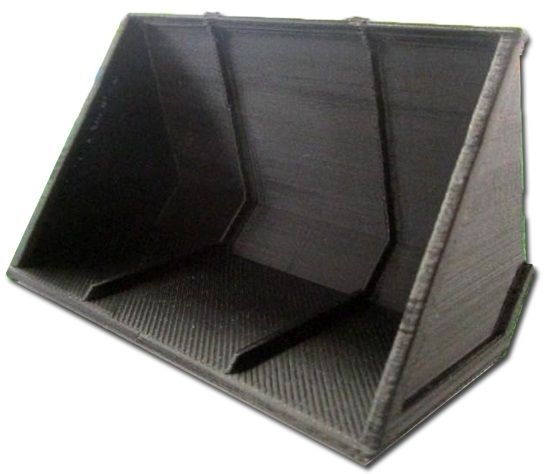 UM144 - Large volume bucket of dimensions 77x43x40mm sold without attachments - 1