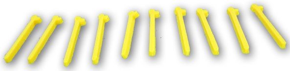 UM152 - Single yellow turnbuckles x10 for UM150 and UM151 pairing - 1