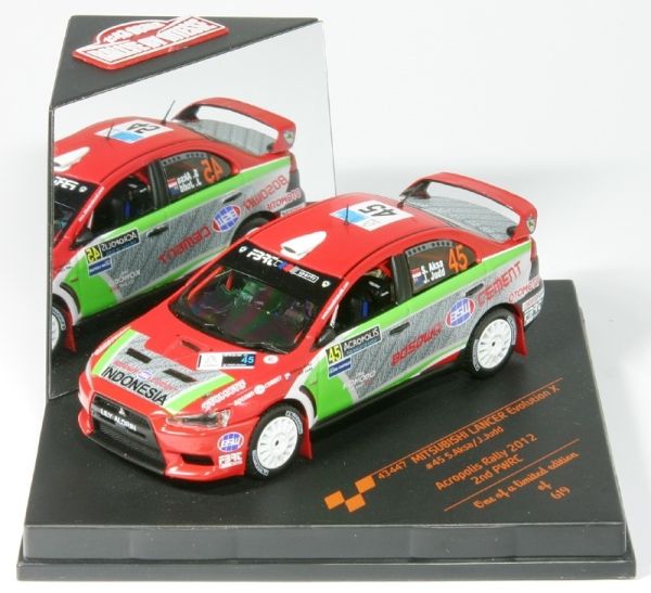 VIT43447 - MITSUBISHI Lancer Evolution X #45 Acropolis rally 2012 S.Aksa /J.Judd - 1