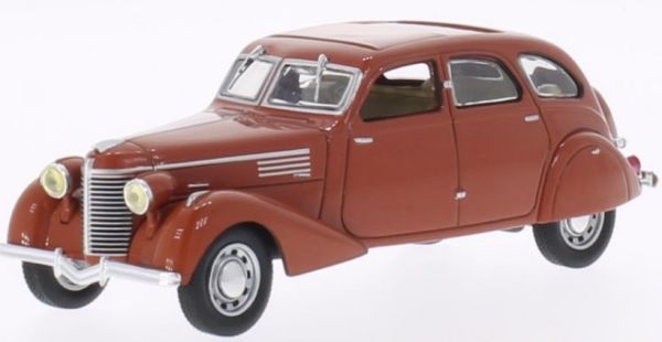 WBX100 - BERLIET 11CV Dauphine 1939 red - 1
