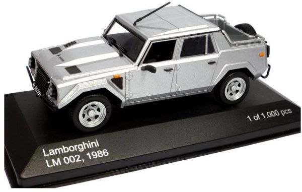 WBX105 - LAMBORGHINI LM002 1986 pick-up grey - 1
