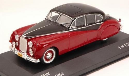 WBX131 - JAGUAR MK VII RHD 1954 red and black - 1