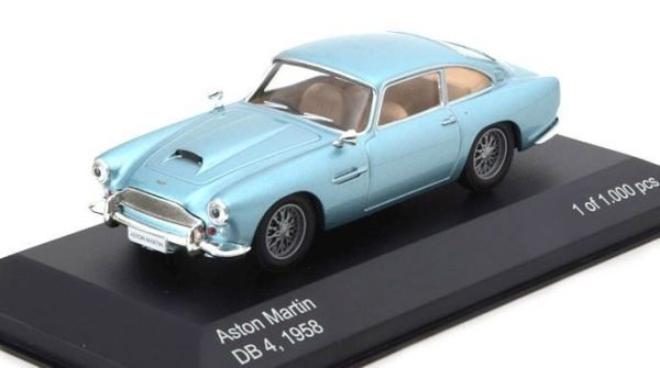 WBX150 - ASTON MARTIN DB4 1958 blue metal - 1