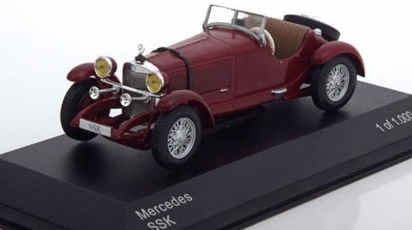 WBX204 - MERCEDES BENZ SSK 1928 convertible red - 1