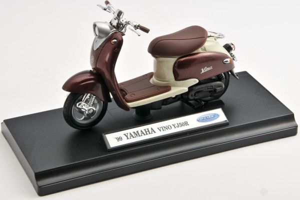 WEL12142 - YAMAHA Vino YJ50R 1999 metal brown/cream - 1