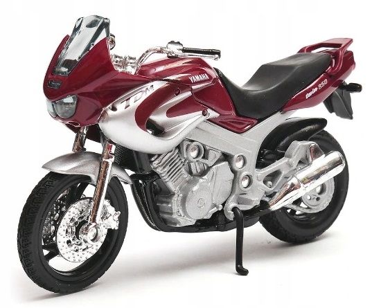 WELY19660PWD - Motorbike YAMAHA TDM 850 red and silver - 1