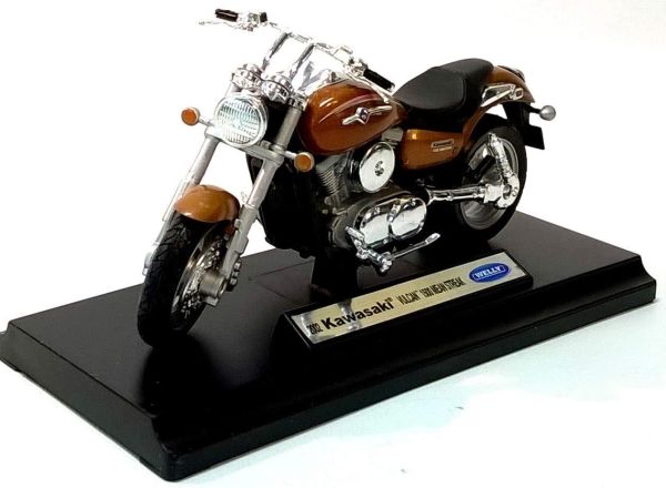 WELK19660PW - Motorbike KAWASAKI Vulcan 1500 2002 Mean Streak - 1