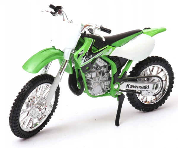 WELK19660PWD - All Terrain motorbike KAWASAKI KX250 2002 green and white - 1