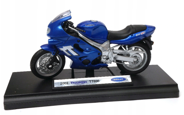 WEL12177 - Motorbike TRIUMPH  TT600 blue - 1