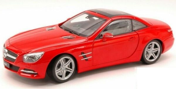 WEL18046W - MERCEDES BENZ SL500 2012 red closed hardtop - 1