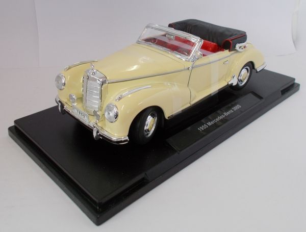 WEL19859W - MERCEDES BENZ 300S 1955 convertible cream - 1