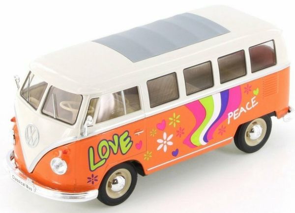 WEL22095A1-W - VOLKSWAGEN T1 1963 orange and white - 1