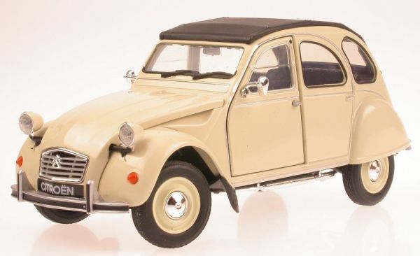 WEL24009A-W - CITROEN 2 CV cream - 1
