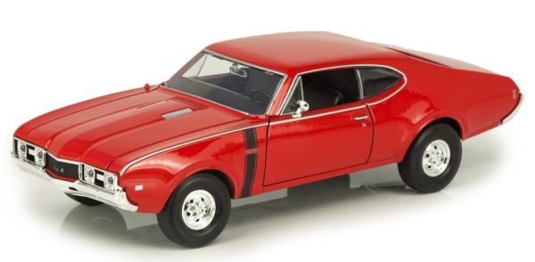 WEL24024WB - OLDSMOBILE 442 1968 red - 1
