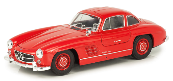 WEL24064WR - MERCEDES BENZ 300SL red - 1