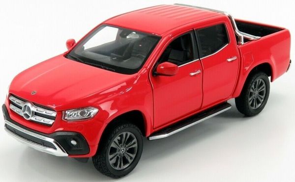 WEL24100WB - MERCEDES BENZ X-Class double cab pick-up 2018 red - 1