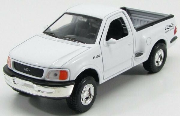 WEL29391WB - FORD F-150 Regular Flareside pick-up 4x4 1998 white - 1