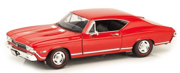 WEL29397W - CHEVROLET Chevelle SS 396 1968 red - 1