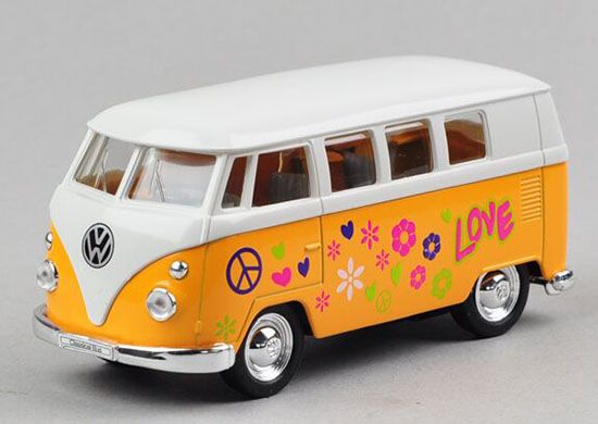 WEL701229 - VOLKSWAGEN mini bus white yellow 1962 love - 1