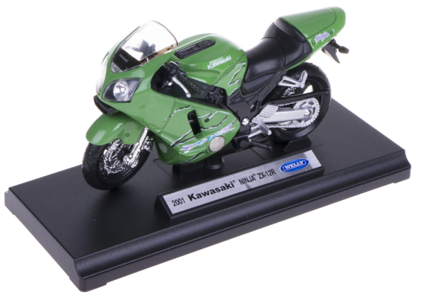 WELK19660PWB - Motorbike KAWASAKI  Ninja ZX-12r green - 1