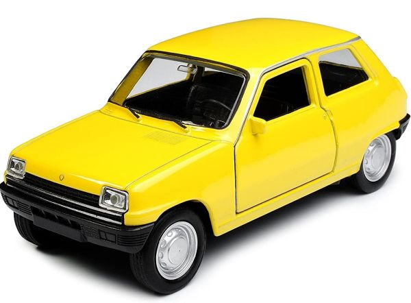 WELRE49720WD - yellow RENAULT 5 friction model - 1