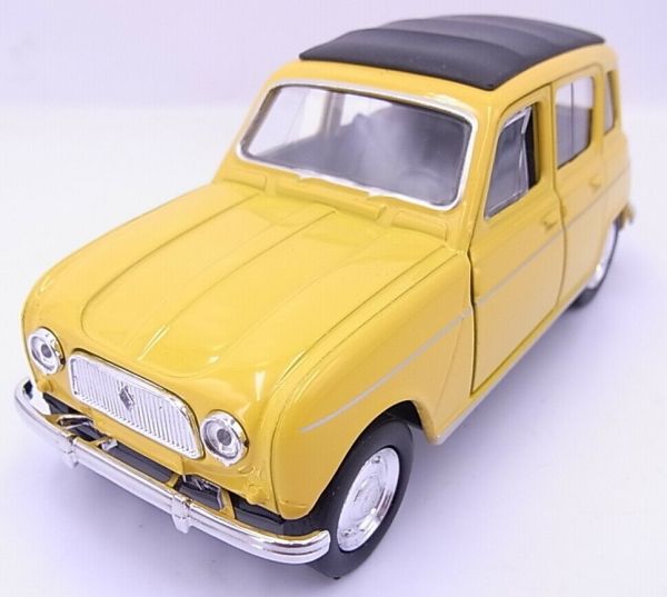 WELRE49720WF - RENAULT 4L 1961 yellow friction model - 1