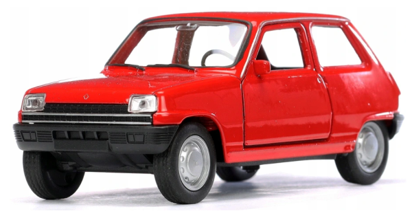 WELRE49720WI - RENAULT 5 red friction model - 1
