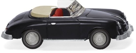 WIK016039 - PORSCHE 356 Convertible Black - 1