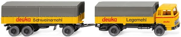 WIK043201 - MERCEDES 1620 Truck with trailer DEUKA - 1