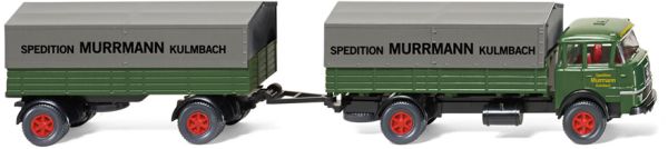 WIK048601 - KRUPP 806 Pausbacke 4x2 with trailer 2 axles Spedition Murrmann - 1