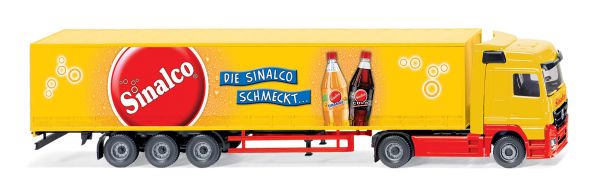 WIK053706 - MERCEDES BENZ Actros 4x2 with semi trailer 3 axles Sinalco - 1